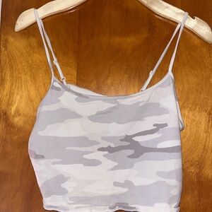 Women's American Eagle Camouflage Spaghetti Strap Top